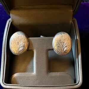 Vintage Birks Sterling Silver Clip-on Earrings